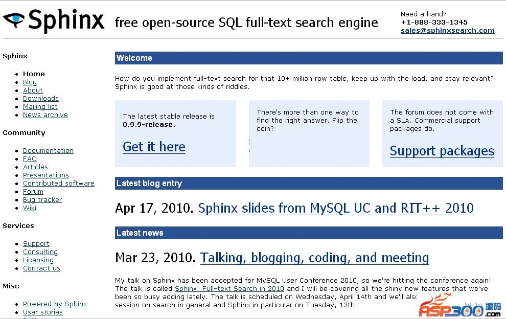 Sphinx齐文检索引擎 for Windows v3.3.14479,