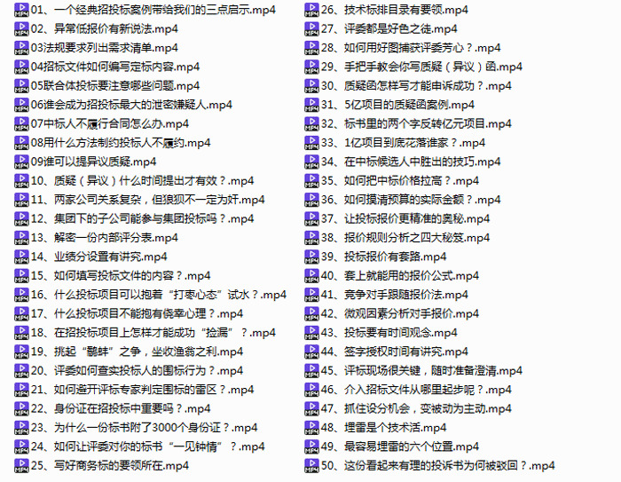 招招标办理一面通50讲3729,招投,招招标,招标,办理,一面