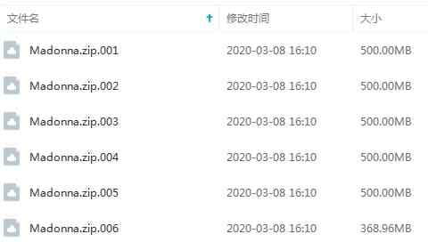 Madonna(麦当娜)歌直开散挨包[MP3/2.80GB]百度云网盘下载3028,