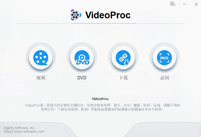 VideoProc v4.1毕生答应赠品版6264,