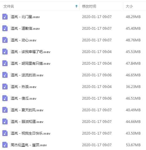 温岚无益歌直经循12尾[WAV/547.52MB]百度云网盘下载1018,温岚,无益,歌直,12,52mb