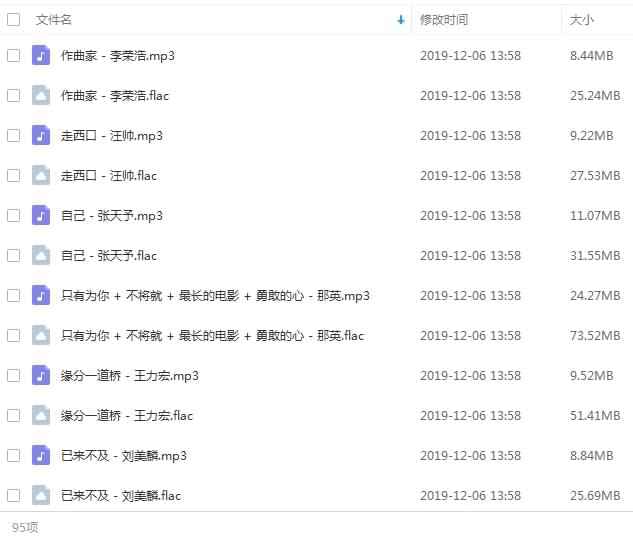 2019《中国好声音第六季》歌直开散[FLAC/MP3/2.11GB]百度云网盘下载7594,2019,中国,中国好声音,好声音,声音