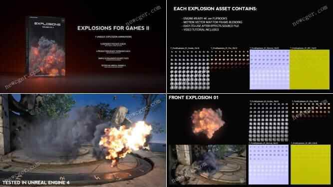 7种震动能量水焰爆炸游戏殊效元素素材AE模板第两版7721,种震,震动,能量,水焰,爆炸