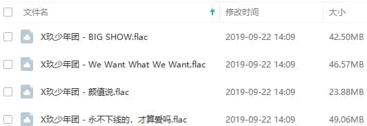 X玖少年团7张无益专辑FLAC歌直挨包[FLAC/557.61MB]百度云网盘下载7534,少年,张无,无益,专辑,flac