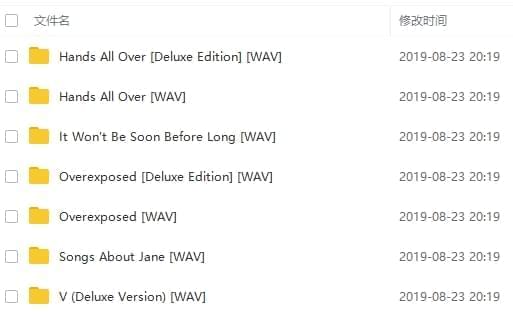 魔力白(Maroon 5)8张专辑无益音量歌直开散[WAV/3.76GB]百度云网盘下载282,魔力,魔力白,力白,maroon,张专