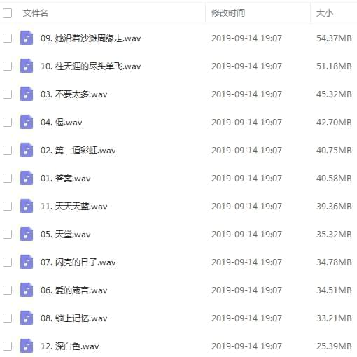 孟庭苇32张CD专辑WAV无益歌直开散挨包[WAV/13.30GB]百度云网盘下载3983,