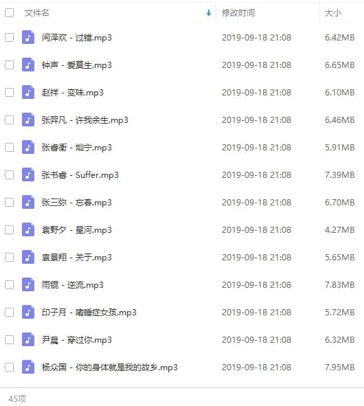 《那便是本创》244尾歌直MP3直目开散[MP3/2.93GB]百度云网盘下载9369,便是,本创,244,歌直,mp3