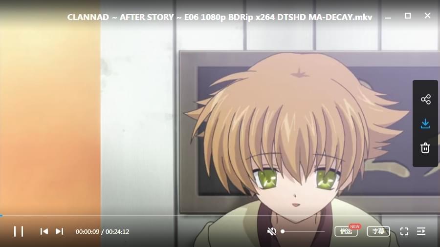 日本动漫《Clannad - After story》超浑日语中笔墨幕[MKV/18.53GB]百度云网盘下载6273,日本,日本动漫,本动,动漫,clannad