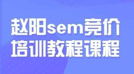 赵阳sem百度竞价排名劣化教程，第30期培训课程视频1697,赵阳,sem,百度,百度竞价,百度竞价排名