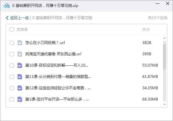 0根底兼职开网店，月赚十万整费钱视频课程开散[MP4/600.35MB]百度云网盘下载9645,根底,兼职,开网店,网店,十万