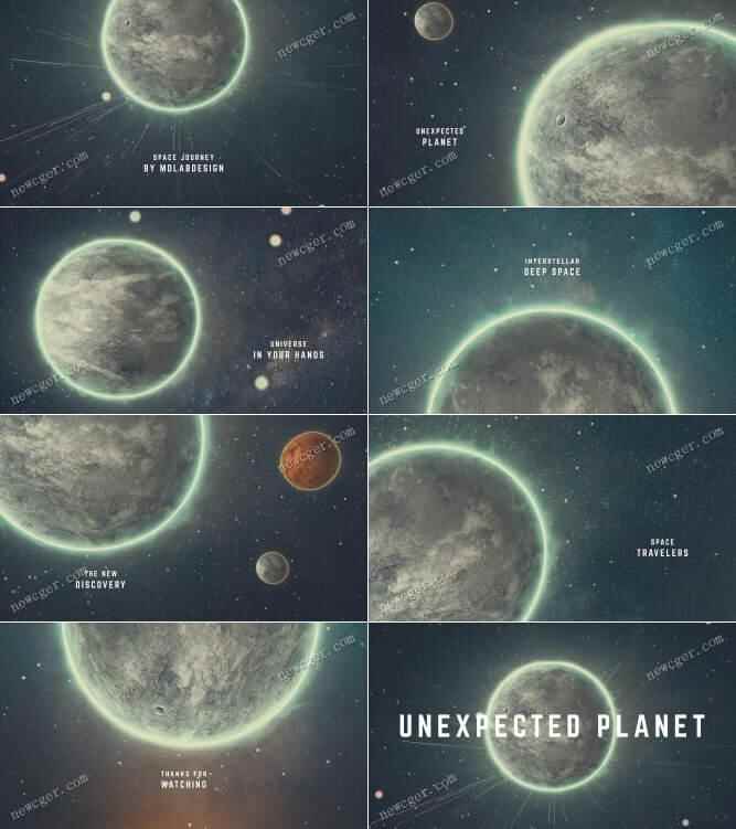 众多宇宙奥秘之好星球主题题目收场序列AE模板104,众多,众多宇宙,瀚宇,宇宙,宇宙神