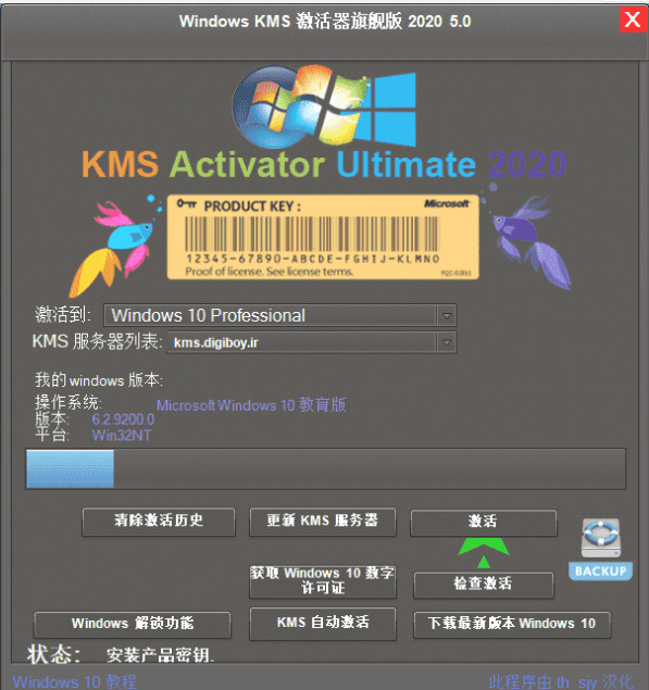 windows KMS激活器旗舰版 2020 v5.0绿色版441,windows,kms,激活,旗舰,旗舰版