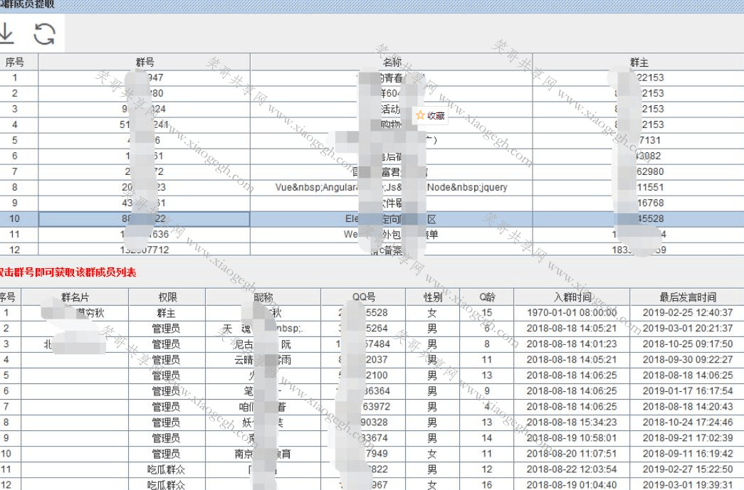 邮件群收 QQ群成员提与3232,