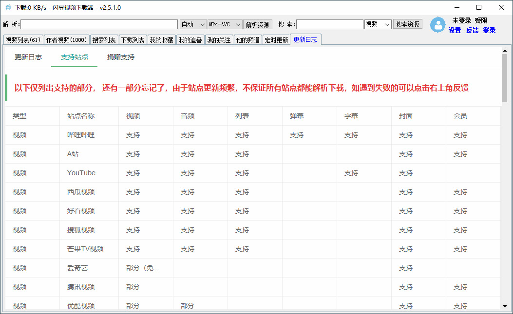 闪豆多仄台视频下载器v2.7.16234,多仄台,仄台,台视,视频,视频下载