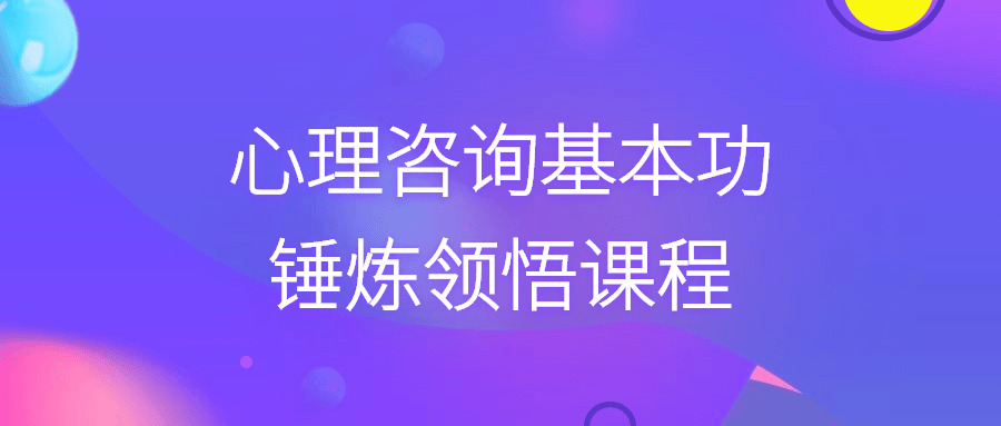 心思征询根本功磨炼贯通课程5063,心思,心思征询,征询,根本,根本功