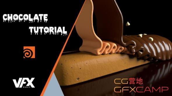 Houdini巧克力动绘建造教程 CGCircuit – Houdini Flip – Chocolate3500,