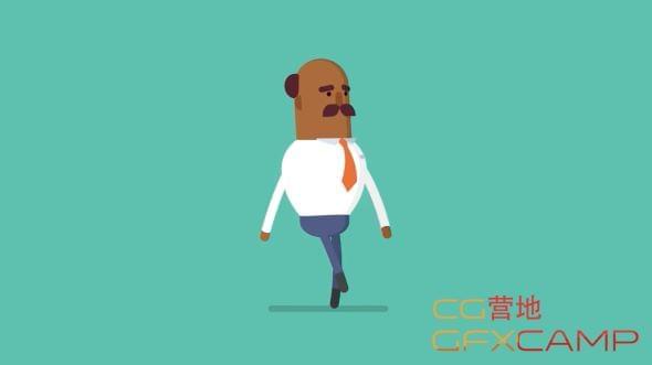 C4D卡通脚色人物动绘教程 Tutsplus – Animate a Rubber Hose Character in Cinema 4D8975,c4d,卡通,脚色,脚色人物,人物