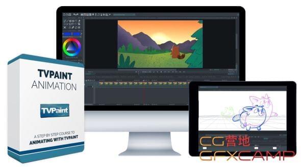 TVPaint卡通动绘教程 Bloop Animation – TVPaint Animation1043,卡通,卡通动绘,动绘,动绘教程,教程