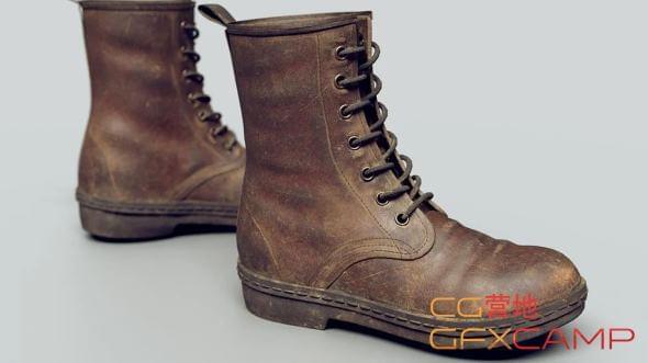 靴子皮革材量教程 Gumroad4965,