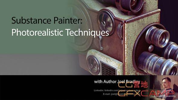 实在材量建造教程 Lynda – Substance Painter: Photorealistic Techniques3444,实在,材量,建造,教程,lynda