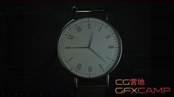 C4D腕表材量灯光衬着教程 Skillshare – Modelling Texturing and Lighting a VERY EASY and REALISTIC Watch in Cinema 4D and Octane9663,c4d,腕表,表材,材量,材量灯光