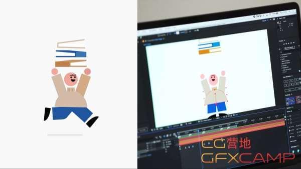 卡通人物图标MG动绘AE教程 Skillshare9104,