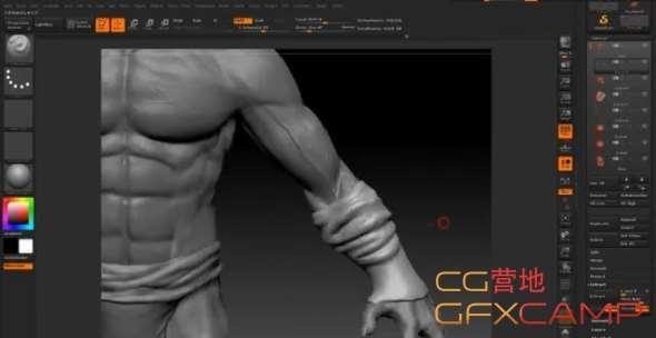 Zbrush三维人物雕琢根底教程 Skillshare1204,