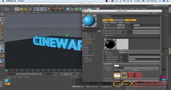 AE桥接C4D教程 Cinema 4D : Cineware in After Effect1600,桥接,c4d,教程,cinema,after