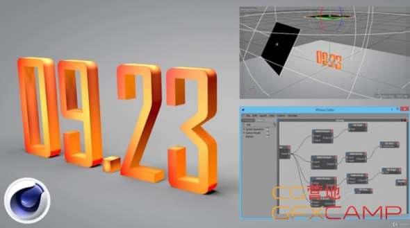 C4D节面表达式教程 Udemy789,c4d,节面,表达,表达式,教程