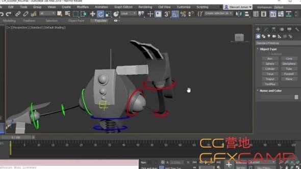 3DS MAX绑定根底教程 3ds Max Rigging Fundamentals1884,