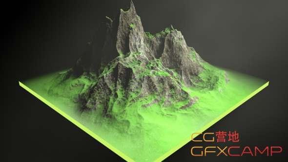 C4D下山建模教程 Cinema 4D6887,