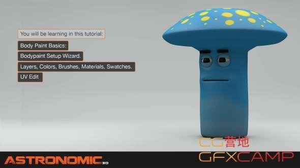 C4D BP根底教程 Introduction to BodyPaint in Cinema 4D3889,c4d,根底,教程,introduction,cinema