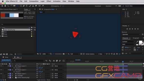 AE图形动绘变形教程 After Effects CC Animating with Shape Layers2076,图形,动绘,变形,教程,after