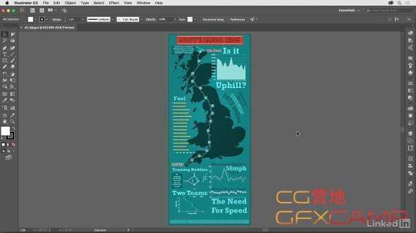 矢量疑息图表建造AI教程 Lynda – Creating Infographics with Illustrator9198,