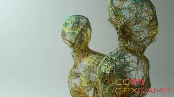 Plexus气势派头线框表面C4D教程 Creating Geometry With Python In C4D2631,气势派头,线框,表面,c4d,教程