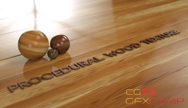 AE+C4D建造木纹揭图材量教程 After Effects+Cinema 4D Procedural Wood Texture Tutorial1630,