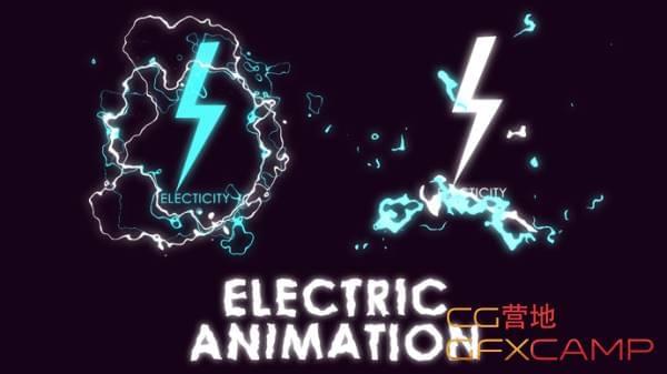 AE电活动绘MG教程 After Effects Creating an Electric Animation Tutorial4338,