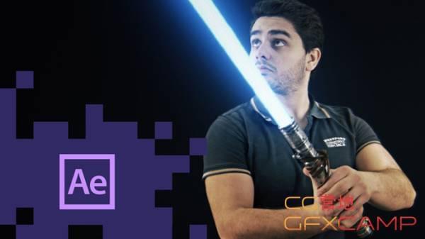 星球年夜战光剑殊效分解AE教程 Create a Realistic Lightsaber in After Effects7359,