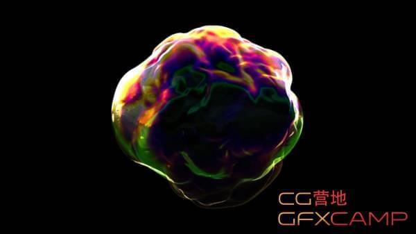 白巨星Tao番笕泡气鼓鼓泡建造教程 After Effects Soap Bubble Trapcode Tao Tutorial2017,