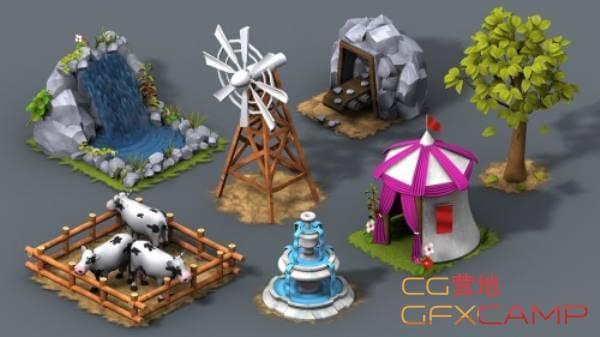 AE+3DS Max游戏场景轮回动绘教程  Creating Loopable Animations for Games in 3ds Max and After Effects5144,