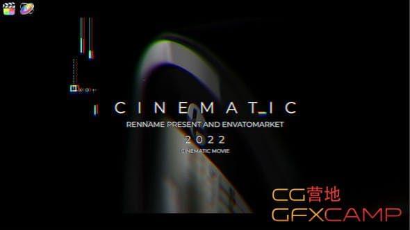 FCPX插件-影戏笔墨题目片头收场 Film Titles Opener V8500,