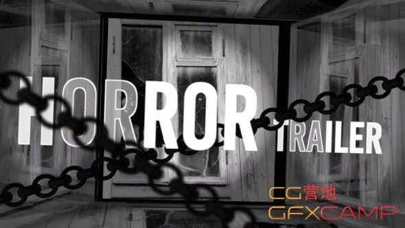 FCPX模板-恐惧密屋笔墨片头 Rooms Horror Opener628,fcpx,模板,恐惧,密屋,笔墨