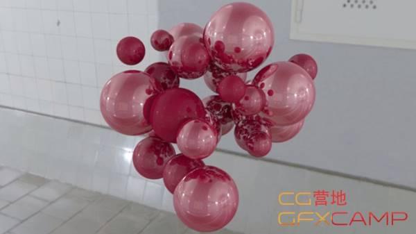 C4D阿诺德量感小球衬着教程 Cinema 4D Object-Based Shader Randomization Arnold Renderer Tutorial2618,