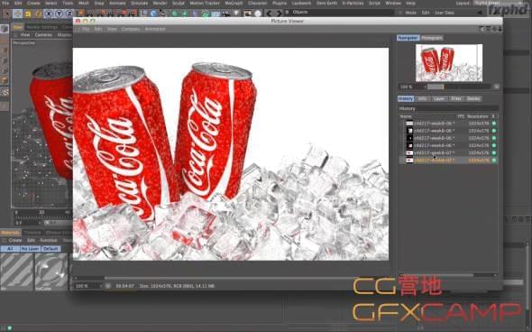 C4D贸易告白创意短片建造流程教程 FXPHD – C4D217 Cinema 4D Project Workshop6265,