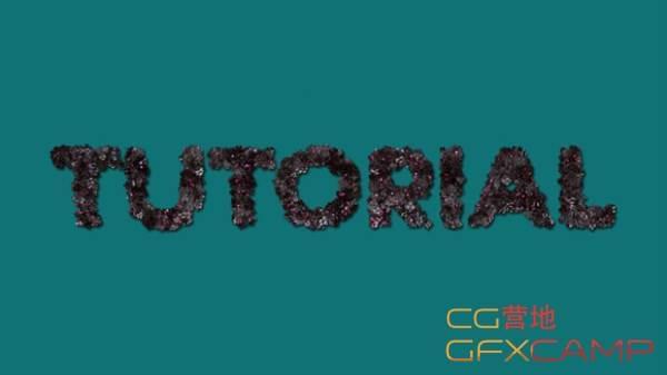 C4D粒子会聚Logo笔墨教程 Create Text From X-Particles7221,