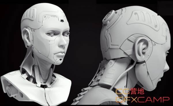 Zbrush机械人硬里建模雕琢教程 Gumroad – Zbrush Hard Surface Techniques2547,