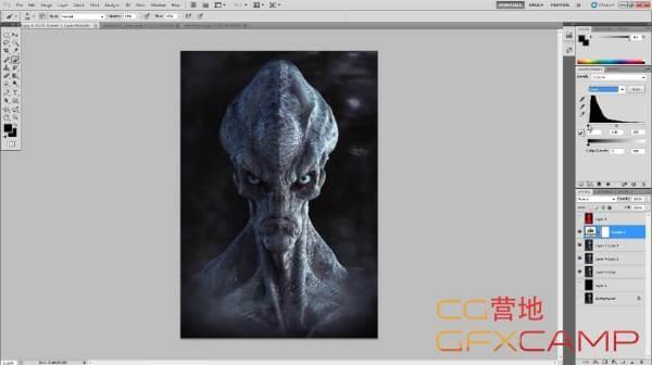 Zbrush中星死物雕琢教程 Gumroad – Concepting an Alien in Zbrush and Keyshot716,