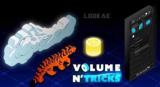 AE剧本-真三维等距推伸平面投影结果 Volume n Tricks V1.0.59965,剧本,真三维,三维,等距,推伸