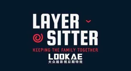 快速图层女子链接AE剧本 Layer Sitter v1.3   视频教程759,