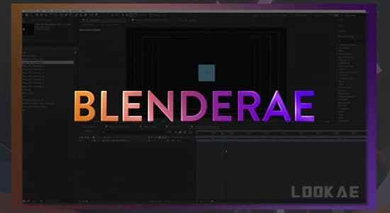 BlenderAe插件-把Blender场景数据3D工具联动到AE硬件 BlenderAe V1.2.1 Win/Mac3071,插件,blender,场景,数据,工具